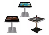 21.5 &quot; 방수 상호 작용하는 LCD 스크린은 쇼핑 몰 또는 레스토랑에 터치로 커피 테이블 스마트 게임 테이블을 만집니다