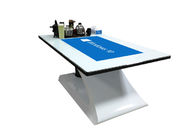 커피 모임을 위한 43 인치 대화식 터치 스크린 현명한 테이블 LCD 광고 방송 디스플레이