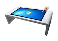 커피 바 테이블 / 회의를 위한 현명한 터치스크린 테이블을 광고하는 LCD