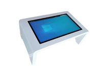 커피 바 테이블 / 회의를 위한 현명한 터치스크린 테이블을 광고하는 LCD