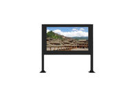옥외 토템 스크린 LCD 디지털 방식으로 Signage 전시를 광고하는 98 인치 방수 태양 읽기 쉬운 4K 텔레비젼 간이 건축물 IP65 4000 Nits