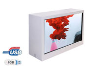 상업적인 전시를 위해 투과하는 37in 투명한 LCD 진열장 IPS