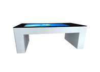 터치 스크린과 PCAP 현명한 커피 테이블을 광고하는 43 인치 LCD