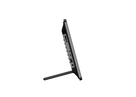 고해상도 12인치 화이트 컬러 디지털 사진 프레임, 멀티 OSD 언어 및 1*USB2.0 I/O 인터페이스