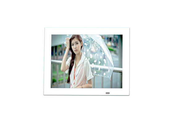 12.1인치 LCD 디지털 사진 프레임 모션 센서 USB 루프 비디오 재생 및 32G SD 카드 지원