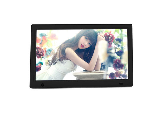 13인치 HD 비디오 MP3 인간 센서 안드로이드 LCD 디지털 사진 프레임 100-240V 전원 공급 및 사용자 정의 로고