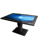 알루미늄 케이스 터치 스크린 회의실 테이블, 리모콘 상호 작용하는 터치 테이블