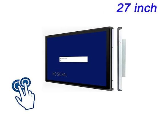 전시장, 교육 시스템, 회의실 디스플레이 및 고급 소매 솔루션용 27인치 탑재 터치 스크린