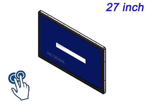 전시장, 교육 시스템, 회의실 디스플레이 및 고급 소매 솔루션용 27인치 탑재 터치 스크린