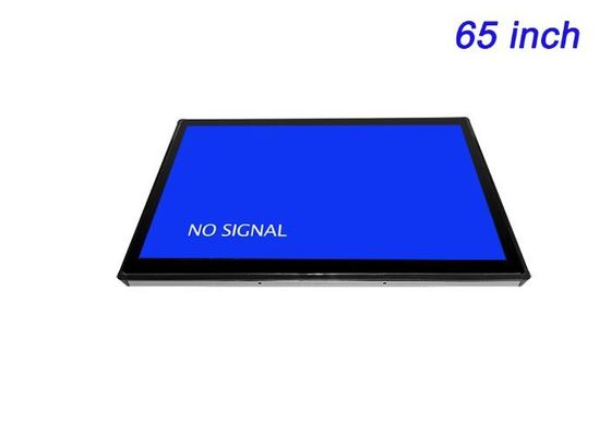 스마트 인프라, 몰입형 광고, 고급 기업 인터페이스 및 회의실용 65인치 임베디드 모니터