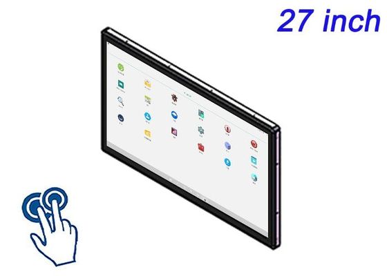 27인치 안드로이드 임베디드 터치 스크린: 무역 전시회 디스플레이, 스마트 소매 애플리케이션, 멀티미디어 콘솔 및 제어 시스템