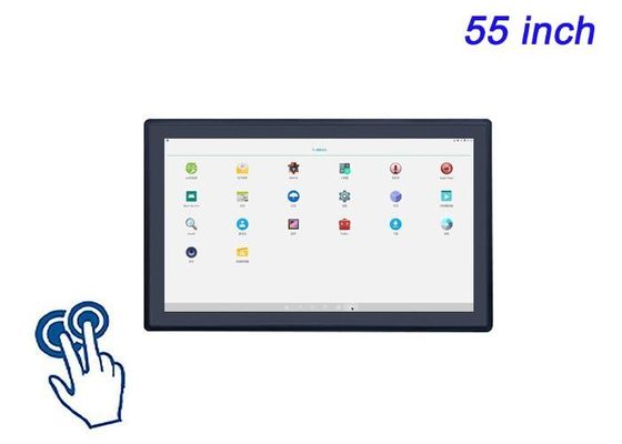 55인치 안드로이드 탑재 터치 스크린 공공 교통 디스플레이, 몰입형 소매 경험, 기업 인터페이스 및 전시판