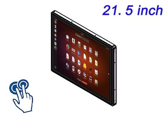 21.5-인치 리눅스 터치 임베디드 디스플레이 로지스틱스 대시보드, 스마트 공장, 기업 인터페이스 및 경기장 점수판