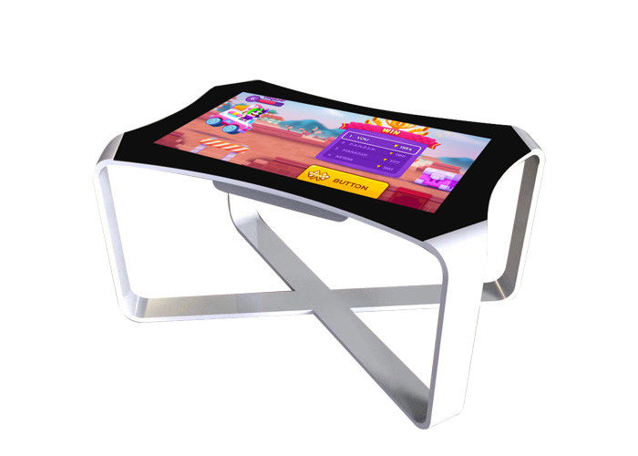 아이들 게임 정보를 위한 터치 테이블 와이파이 안드로이드 시스템 LCD 테이블 키오스크 상호 작용하는 다중 위 커피 지능형 터치 스크린 테이블