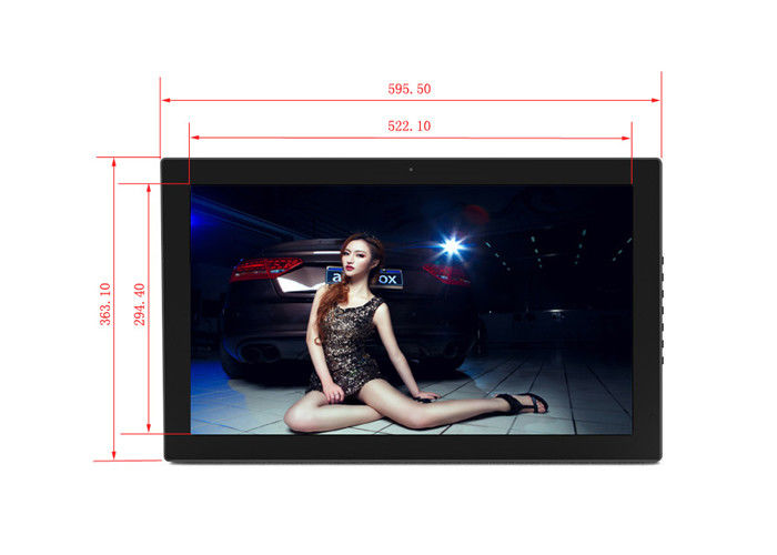 전자 앨범 사진 음악 영화 전 기능을 하는  24 인치 스크린 LCD 백라이드 HD 1024*600 사진 프레임