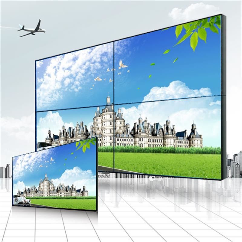 높은 정의 벽 산 4 스크린 LCD 영상 벽 최고 넓은 시각적인 각